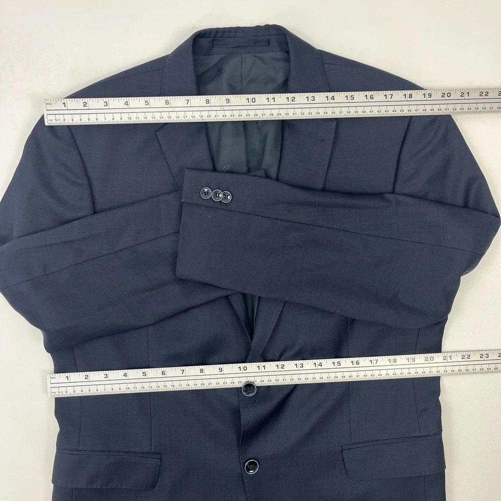 Roy Robson IT 26 US 42S Blazer Wool (Lanificio‎ TG Di Fabio Mill)  Sport Coat